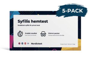 Schnelltest für Syphilis (5er-Pack)