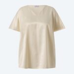 Shirt mit Satin-Front