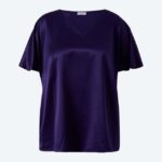 Shirt mit Satin-Front