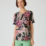 Shirt mit Sommer-Druck & Strass