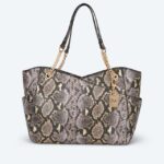 Shopper in Snake-Optik