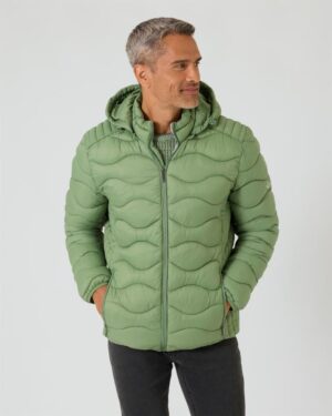 Steppjacke mit Kapuze