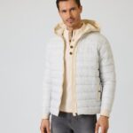 Steppjacke mit Kontrast-Details