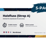 Streptokokken-Heimtest (5er-Pack)