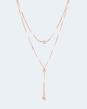 Y-Collier mit Slider-Kugel