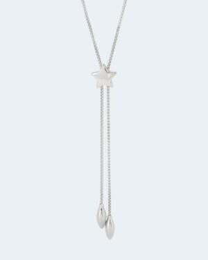 Y-Collier mit Zirkonia